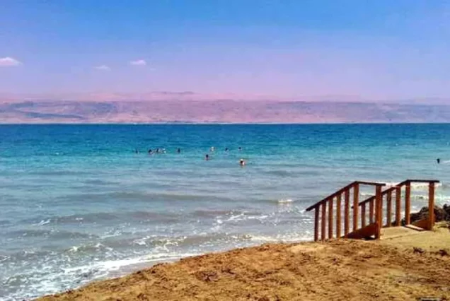 Мертвое море, пляж Калия