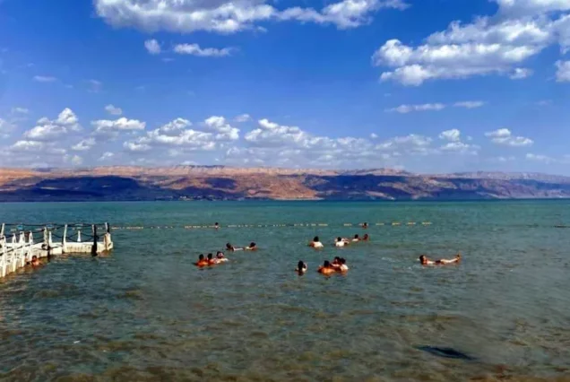 Мертвое море, пляж Калия